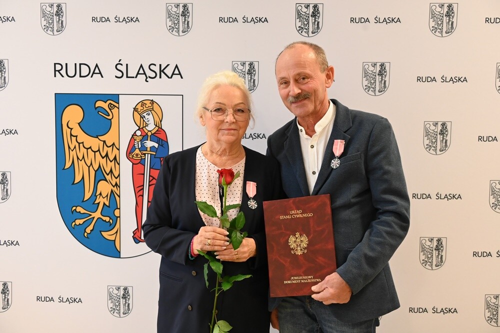 Złote Gody - rudzkie małżeństwa świętują 50. rocznicę ślubu/fot. UM Ruda Śląska