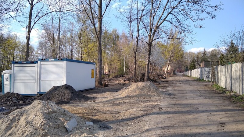 Zobaczcie, jak wygląda postęp prac w parku przy ul. Hallera [ZDJĘCIA]